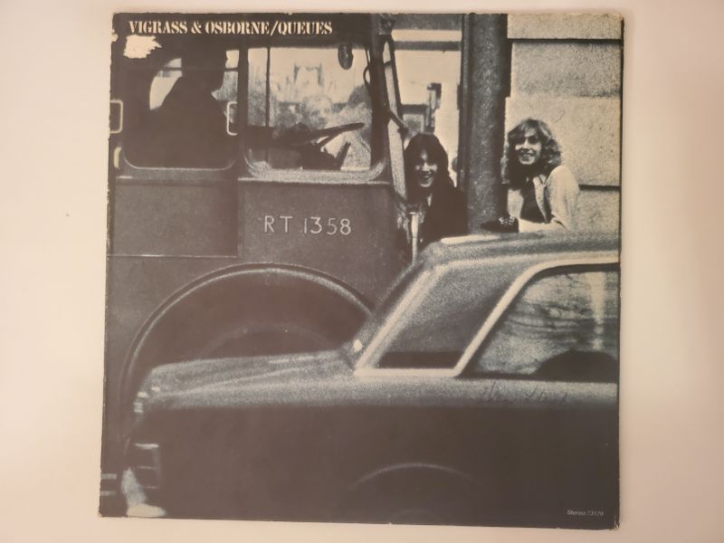 Vigrass & Osborne Queues vinyl record